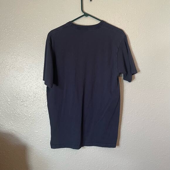 Houston Texans Womens Large Football Navy Short Sleeve Embroidered NFL Crew Red - Picture 2 of 7